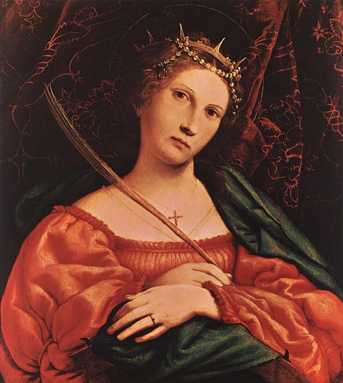 Lorenzo Lotto St Catherine of Alexandria